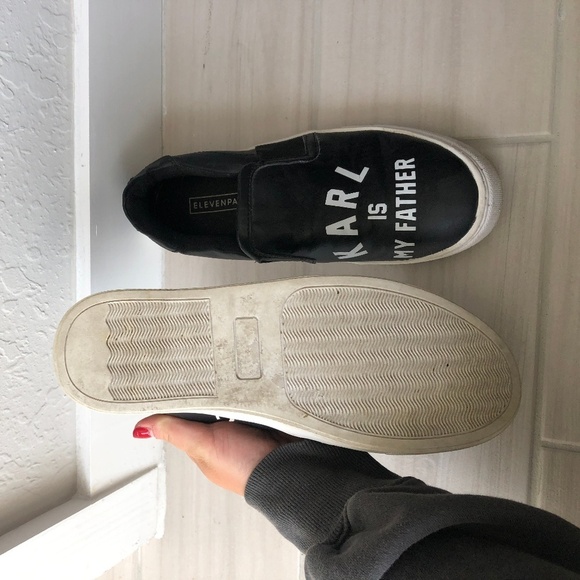 ELEVENPARIS Karl Is My Father Slip on Sneaker - Picture 6 of 7